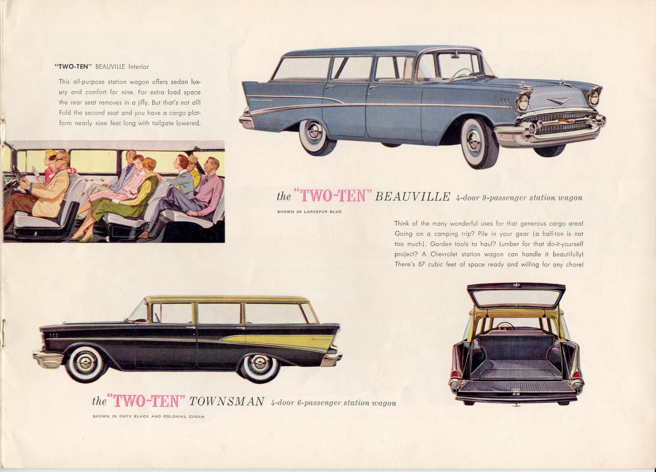 1957 Chevrolet Canadian Brochure Page 23